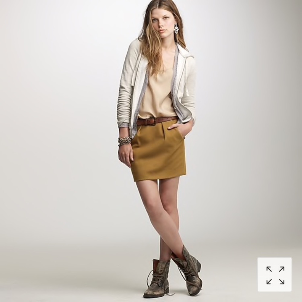 Black J Crew Felted Wool Mini
